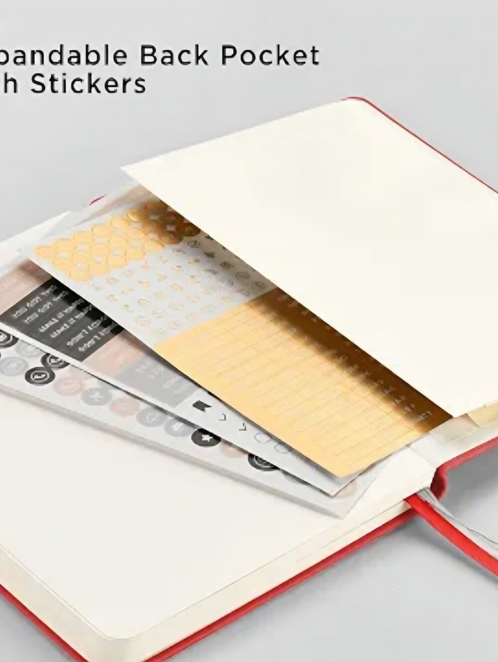Per Se Red Dotted Notebook - Picture 6 of 16